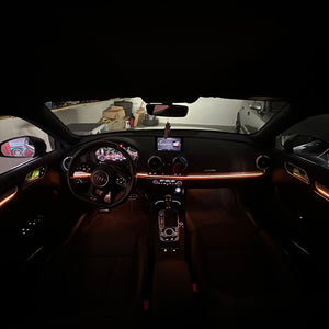Audi A3 8V Kit Led Ambient Light RGB Universale bianco