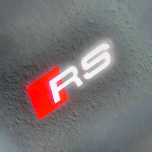 Luci Pozzanghera con Logo Audi ORIGINALI