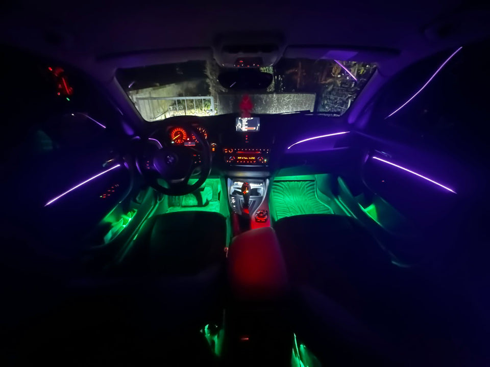 BMW Serie 1 F20 Kit Led Ambient Light RGB Universale con gioco di luci