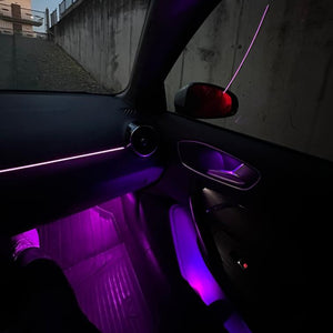 Audi A1 8X Kit Led Ambient Light RGB Universale viola