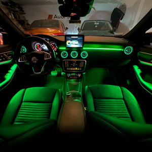 Kit Led RGB Dedicato Mercedes Classe A W176 Colore Verde