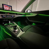 Audi A4 B9 2015> Kit Led Ambient Light RGB Universale verde