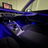 Audi A4 B9 2015> Kit Led Ambient Light RGB Universale blu