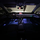 Audi A4 B9 2015> Kit Led Ambient Light RGB Universale bianco