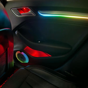 Audi A3 8V Kit Led Ambient Light RGB Universale bianco