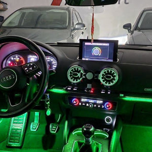 Kit Led RGB Dedicato Audi A3 8V Colore Verde