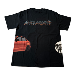 T-Shirt AmolamiAuto Nera/Bianca