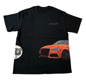 T-Shirt AmolamiAuto Nera/Bianca