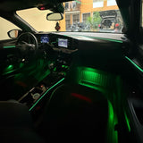 Opel Mokka Kit Led Ambient Light RGB Universale con gioco di luci verde