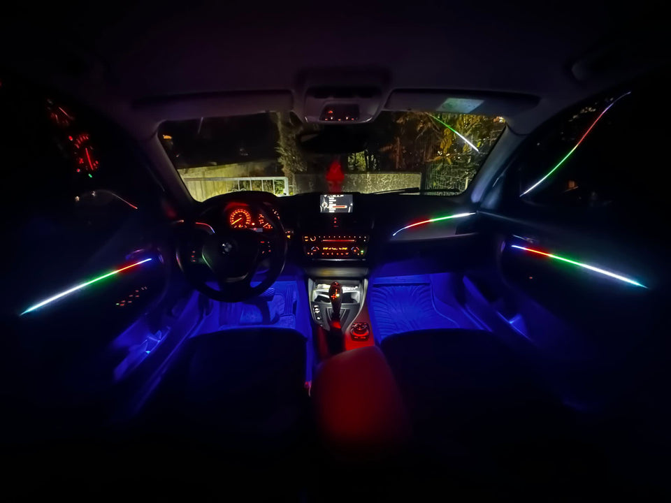 BMW Serie 1 F20 Kit Led Ambient Light RGB Universale con gioco di luci