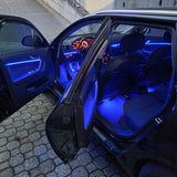 Audi A3 8P 3/5 porte Kit Led Ambient Light RGB Universale blu